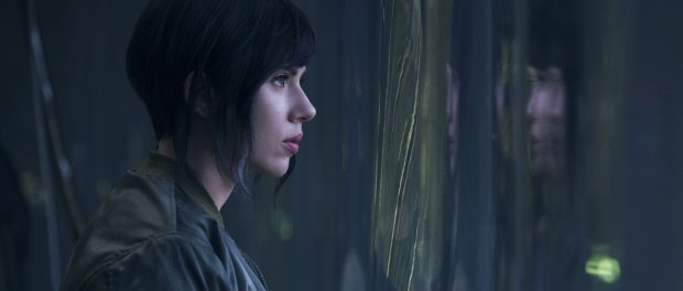 Scarlett Johansson plays The Major in Ghost in the Shell from Paramount Pictures and Storyteller Distribution Co. in theaters March 31, 2017.