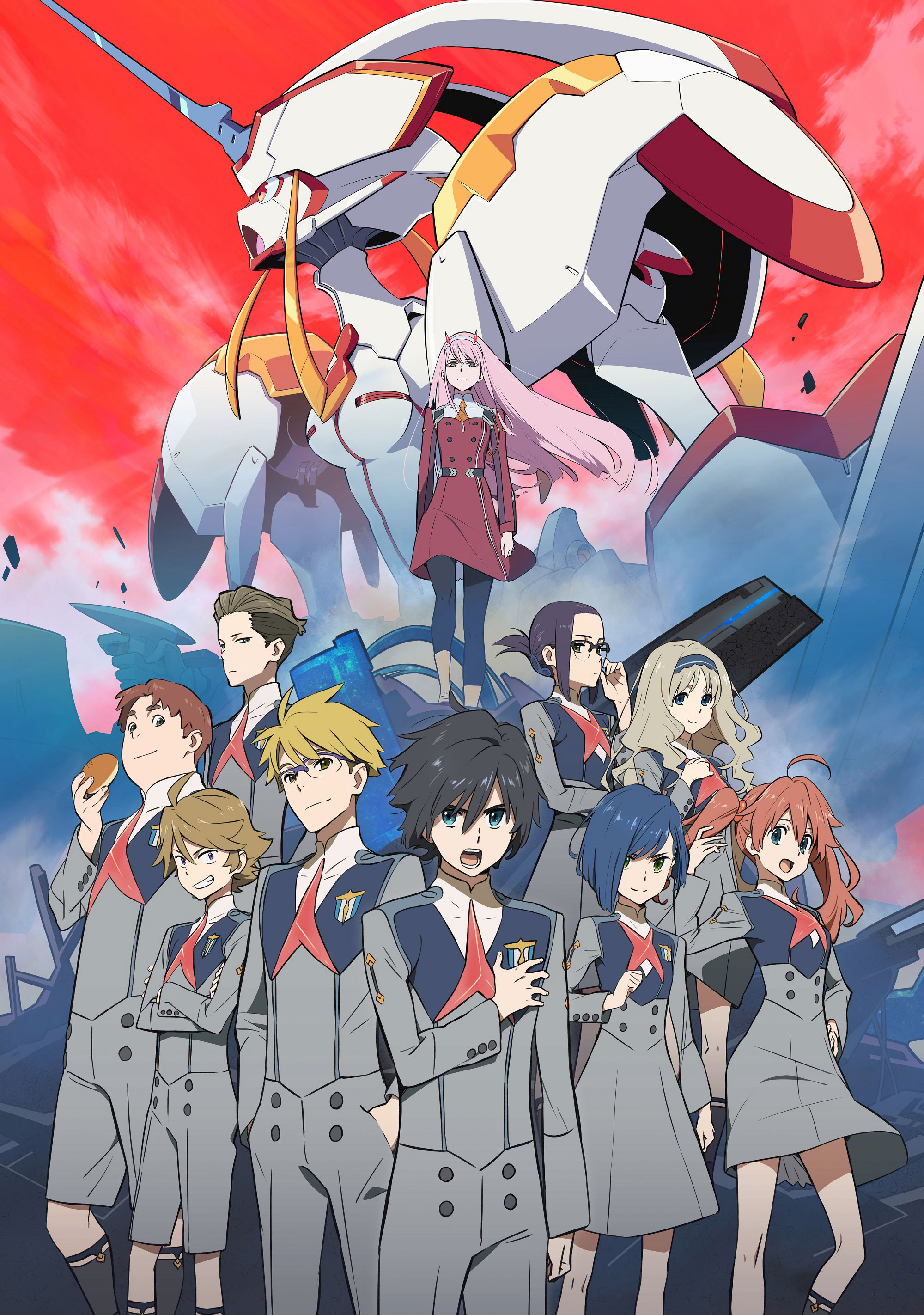 Image result for darling in the franxx